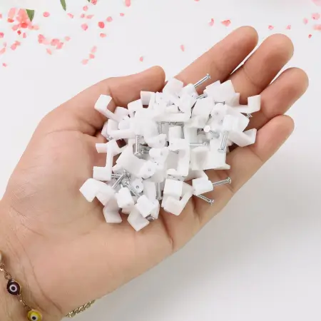 5eVqmfhxyXKf3mot2XauPVX83JYqEw0CG8s7vnUj.webp 50 pcs 8mm nail cable clips set durable plastic u-type wire holder with steel nail - Stainless Steel, Cable Management Clips, Durable Plastic ( default, OS )
