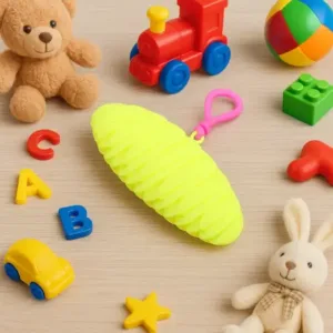 Flexible plastic worm fidget toy - Foldable Design, Durable Plastic ( default, OS )