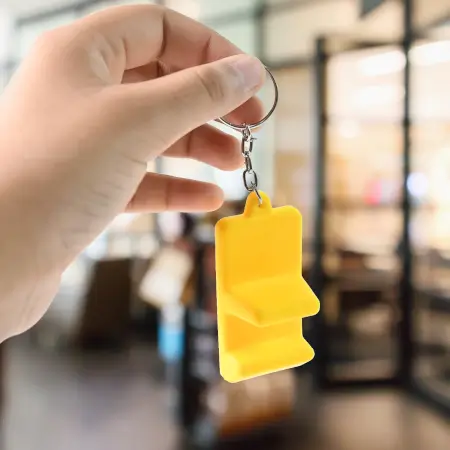 KC2qrvepK6OmtGx3Ty7VjDrlWrdDtH0VPAuAjqao.webp Plastic 2-in-1 mobile stand keychain | compact phone holder with key ring pocket-sized, multi-color, ideal - Durable Plastic ( default, OS )