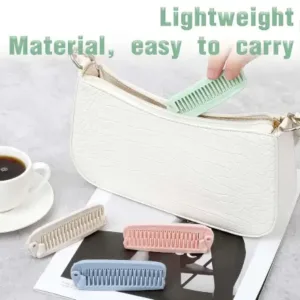 Premium dual-sided folding hair trimming and styling comb compact and portable hair grooming tool - Foldable Design, Durable Plastic ( default, OS )