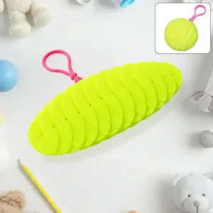Flexible plastic worm fidget toy - Foldable Design, Durable Plastic ( default, OS )