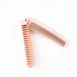 Premium dual-sided folding hair trimming and styling comb compact and portable hair grooming tool - Foldable Design, Durable Plastic ( default, OS )