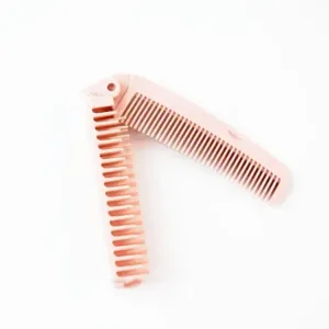 Premium dual-sided folding hair trimming and styling comb compact and portable hair grooming tool - Foldable Design, Durable Plastic ( default, OS )