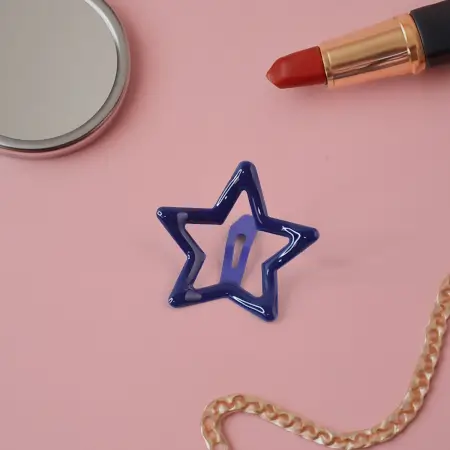 Metal hair clip set ( default, OS )