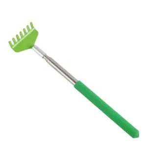 Khujli stick 57 cm long telescopic back scratcher - Stainless Steel, Non-Slip Base ( default, OS )