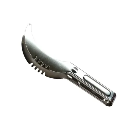 us5nhJj3zTRTtwnaw8IZ2d2lDrKJ7V3NWWQ6n8Ag.webp Watermelon Cantaloupe Slicer Stainless Steel Knife Corer Fruit Vegetable - Tools Kitchen Gadgets Melon Slicer Cutter Melon Fruit ( default, Standard )