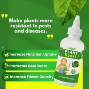 Organic Plant Boost Liquid Bio Fertilizer, Pack of 3, 50 ml Each ( multicolor, 100ML )