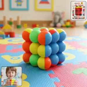 Speed Ball Cube Toy – Colorful Puzzle Game ( default, Standard )