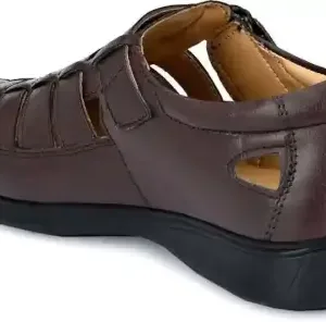 Latest Fabulous Men Sandals|Roman Sandals/Outdoor Sandal For Men's & Boys-103-Sandal-BRN ( brown, 6 )