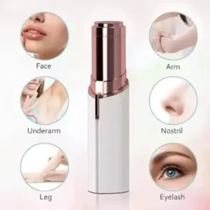 Facial Hair Removal for Women | Painless Waterproof Shaver with LED Light | Cordless USB Rechargeable ( default, Standard )