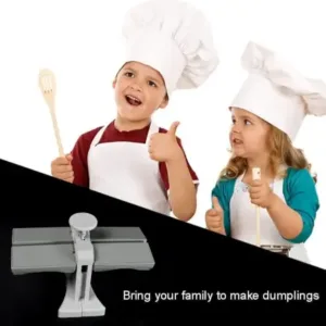 Dumpling Maker Mold, Double Head Dumpling Mold Wrap Two At A One Time, Household Dumpling Maker Mold, Easy-Tool for Making Dumplings ,Dumpling Press Mold Kitchen Accessories ( default, Standa