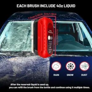 Car Glass Oil Film Cleaner Brush – Automotive Cleaning ( default, OS )