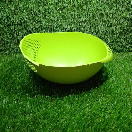 9iSiyUOaJU7p27Rb6lblJacP1DgDvaPb7DyCuyOe.webp Virgin Rice Bowl Durable Plastic Strainer, Water Strainer | Vegetable & Fruits Washing Bowl ( default, Standard ).