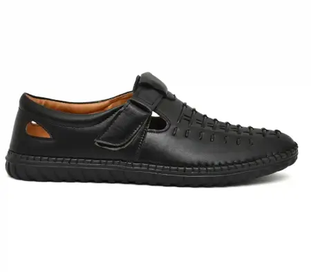 AeClMrPT0lZeCP2Y2Rfkds0svrzCmcr7e4PhV2Qk.webp Latest Fabulous Men Sandals|Roman Sandals/Outdoor Sandal For Men's & Boys-101-Sandal-BLK ( black, 6 )