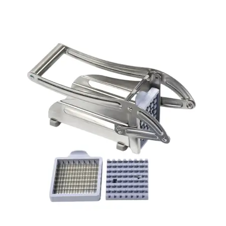 BqFizXuuCcUTtCqE8qOt5mDw8khBafdtRnzeYPKR.webp French Fries & Vegetable Cutter Stainless Steel Potato Chip Slicer ( default, Standard ).