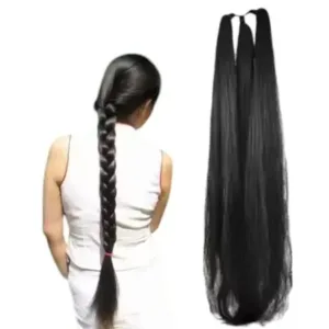 Girisa Black Synthetic Braided Hair Extension – Women’s Hair Accessory ( default, Standard )