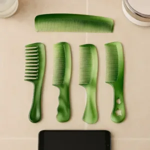 10-piece multipurpose hair comb set - Durable Plastic ( default, OS ).