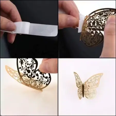 Lvz57FkEGeO9HKcCHAYUUmid9EbNopCpaf9VN8rB.webp 12pcs 3D Shiny Gold Butterfly Stickers with Sticking Pads ( default, OS )