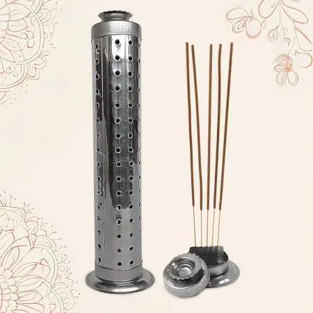 MtWdOIDvt1hgFKeMMtuQAoBuBHRhT0FyPtPgjNFK.webp Stainless Steel Agarbatti Stand with Ash Catcher – Incense Stick Holder for Home & Office (1 Pc). ( default, Standard )