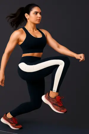 N5b3nTeQL7PKXOH3ksD4zzhvK8hfYSFderLlqrvs.webp Premium Quality Stretchable Yoga Pants | Comfortable Sports Leggings | Daily Gym Wear for Girls or Women ( blue, S )