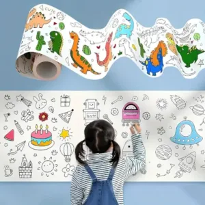 Creative ocean theme giant coloring roll ( default, Standard )