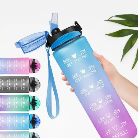 UdwiO0MWBaTrnY3kyt5TJQECyaJVMlpPvk1KGRK5.webp Motivational Water Bottle with Straw & Time Marker, Portable Gym Water Bottle (1 L), Leakproof Reusable, Special Design for Your Sports Activity, Hiking, Camping ( default, Standard ).
