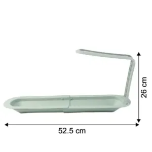 Plastic Telescopic Sink Storage Rack – Adjustable Kitchen Organizer ( default, Standard )
