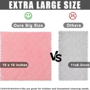 Microfiber Kitchen Dish Cloths (Set of 12) ( default, Standard )