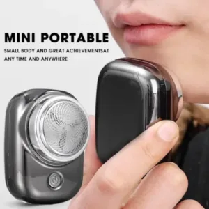 Mini Electric Shaver for Men USB Rechargeable Portable Pocket Beard Trimmer Waterproof Electric Razor ( default, OS )