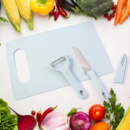 nwiaogmzDVEU0ZGbeqS0EY5GAKIndFC4aUhNoFhN.webp 3 in 1 Kitchen Knife & Chopping Board Set with Vegetable Peeler for Daily Cooking ( default, OS )