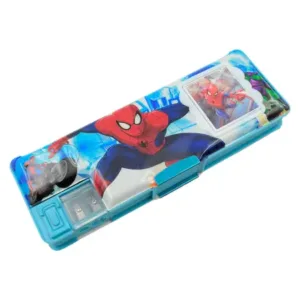 Cartoon Multi-functional Geometry Box with Calculator & Double Sharpener ( default, Standard ).