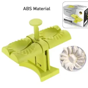 Dumpling Maker Mold, Double Head Dumpling Mold Wrap Two At A One Time, Household Dumpling Maker Mold, Easy-Tool for Making Dumplings ,Dumpling Press Mold Kitchen Accessories ( default, Standa