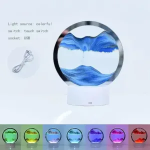 5 Color Light Moving Sand Art Picture (1 Pc) ( default, Standard ).
