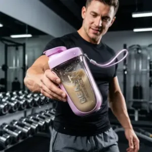 Premium Gym Shaker Bottle Ml Approx €“ Leak Proof Protein Shaker With Mixing Ball Bpa Free Sports Water Bottle For Fitness Gym Workout Protein Shake | Reusable, Leakproof, Portable, Dai