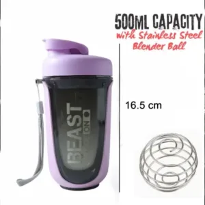 Premium Gym Shaker Bottle Ml Approx €“ Leak Proof Protein Shaker With Mixing Ball Bpa Free Sports Water Bottle For Fitness Gym Workout Protein Shake | Reusable, Leakproof, Portable, Dai