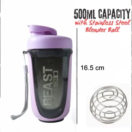 v4bImakY0HyKijT4mPr1LDh2iRTm0EIVdt8FaO1b.webp Premium Gym Shaker Bottle Ml Approx €“ Leak Proof Protein Shaker With Mixing Ball Bpa Free Sports Water Bottle For Fitness Gym Workout Protein Shake | Reusable, Leakproof, Portable, Dai