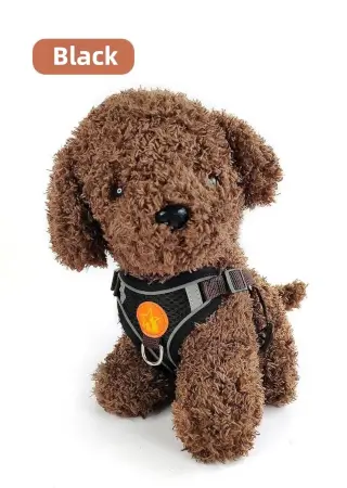 N03bEIsMNcNPaQJnjFCKco96wLYQgRbrIVjbhYzD.webp Small Dog Harness Puppy Harness and Leash Set with Reflective Strip for Small Dog Breeds ( brown, L )