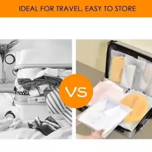 17-Piece Travel Organizer Packing Bags Set for Men & Women – Luggage, Laundry, and Clothes Pouches (Small, Medium, Large, XS).