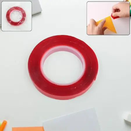 pVFsPmKVUc74PDjsbemu2NclQuC0k1nIpWZp8EDs.webp Heavy duty transparent acrylic foam mounting tape, ultra strong double-sided acrylic foam tape roll, waterproof - Durable Plastic, Heat Resistant Mat ( default, OS )